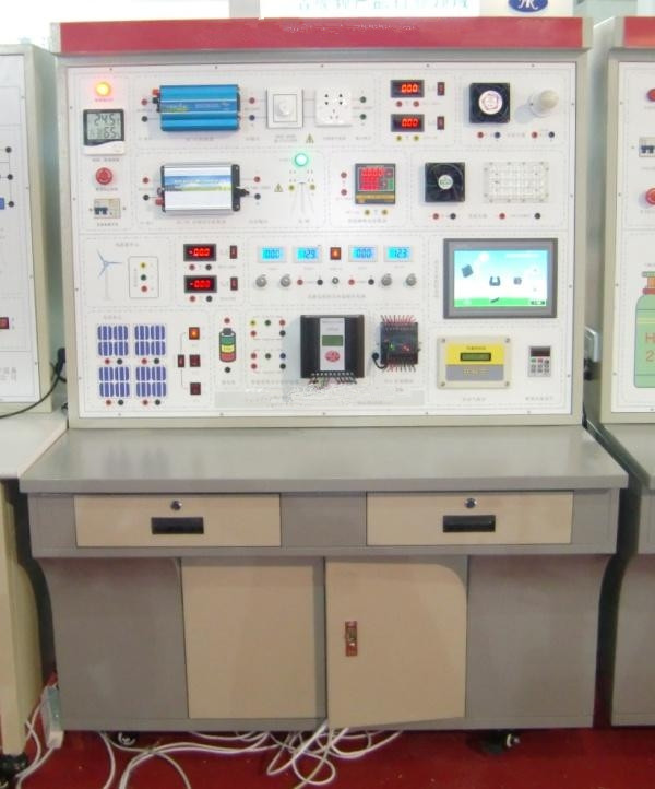 KH-T14風(fēng)光互補(bǔ)并網(wǎng)發(fā)電與機(jī)電實(shí)訓(xùn)系統(tǒng)實(shí)驗(yàn)臺(tái) KH-T14風(fēng)光互補(bǔ)并網(wǎng)發(fā)電與機(jī)電實(shí)訓(xùn)系統(tǒng)實(shí)驗(yàn)臺(tái)