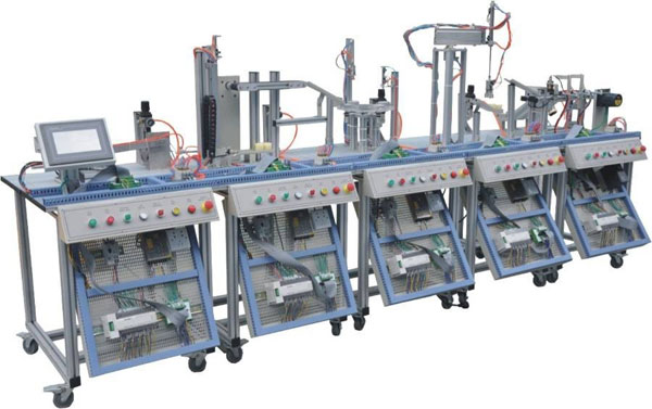 KHMES-02型 MPS模塊式柔性自動(dòng)化生產(chǎn)線實(shí)訓(xùn)系統(tǒng)(六站)