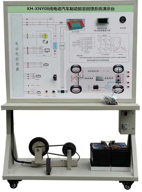 KH-XNY08純電動汽車制動能量回饋系統(tǒng)演示臺 KH-XNY08純電動汽車制動能量回饋系統(tǒng)演示臺